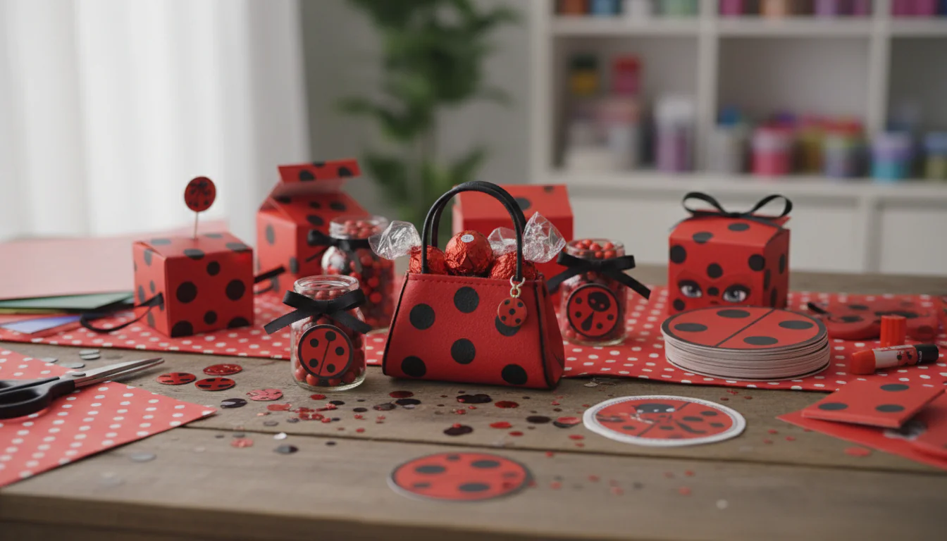 Lembrancinhas Ladybug: ideias incríveis e tutoriais Lembrancinhas Ladybug: ideias incríveis e tutoriais