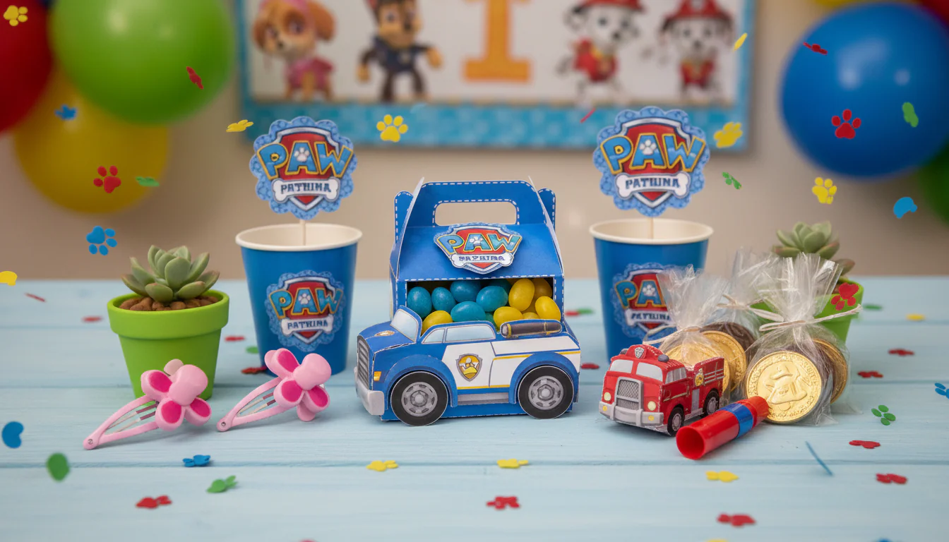 Lembrancinhas Patrulha Canina: ideias para festa Lembrancinhas Patrulha Canina: ideias para festa