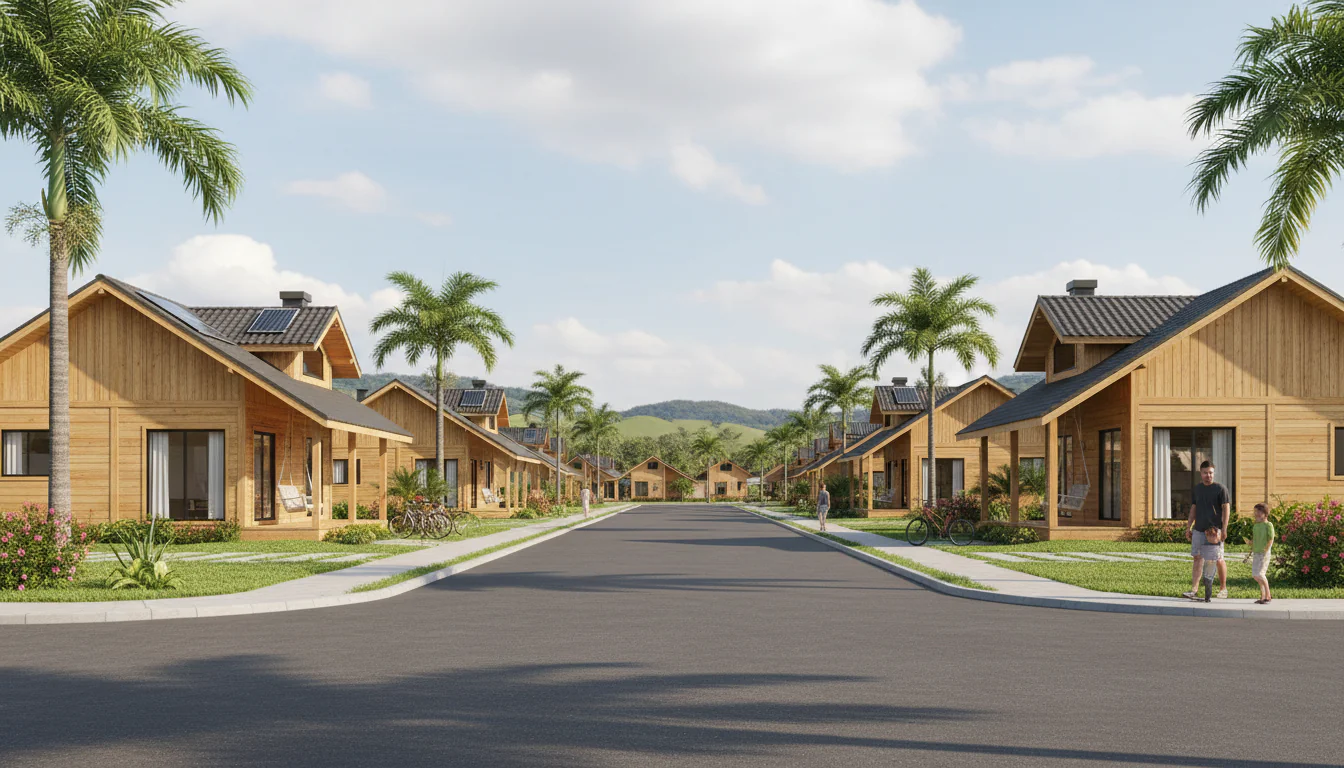 Casas de Madeira Pré-Fabricadas em Colônia do Piauí – PI Casas de Madeira Pré-Fabricadas em Colônia do Piauí – PI