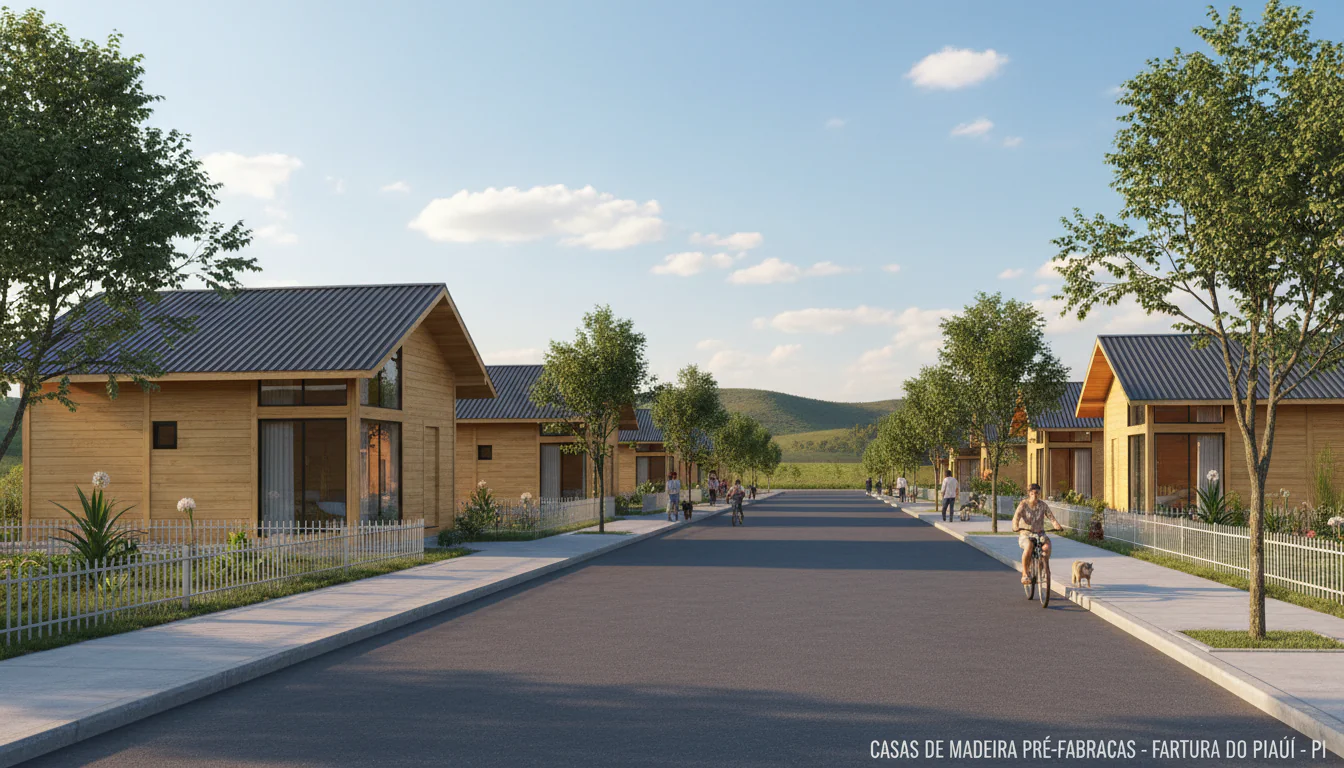 Casas de Madeira Pré-Fabricadas em Fartura do Piauí – PI Casas de Madeira Pré-Fabricadas em Fartura do Piauí – PI