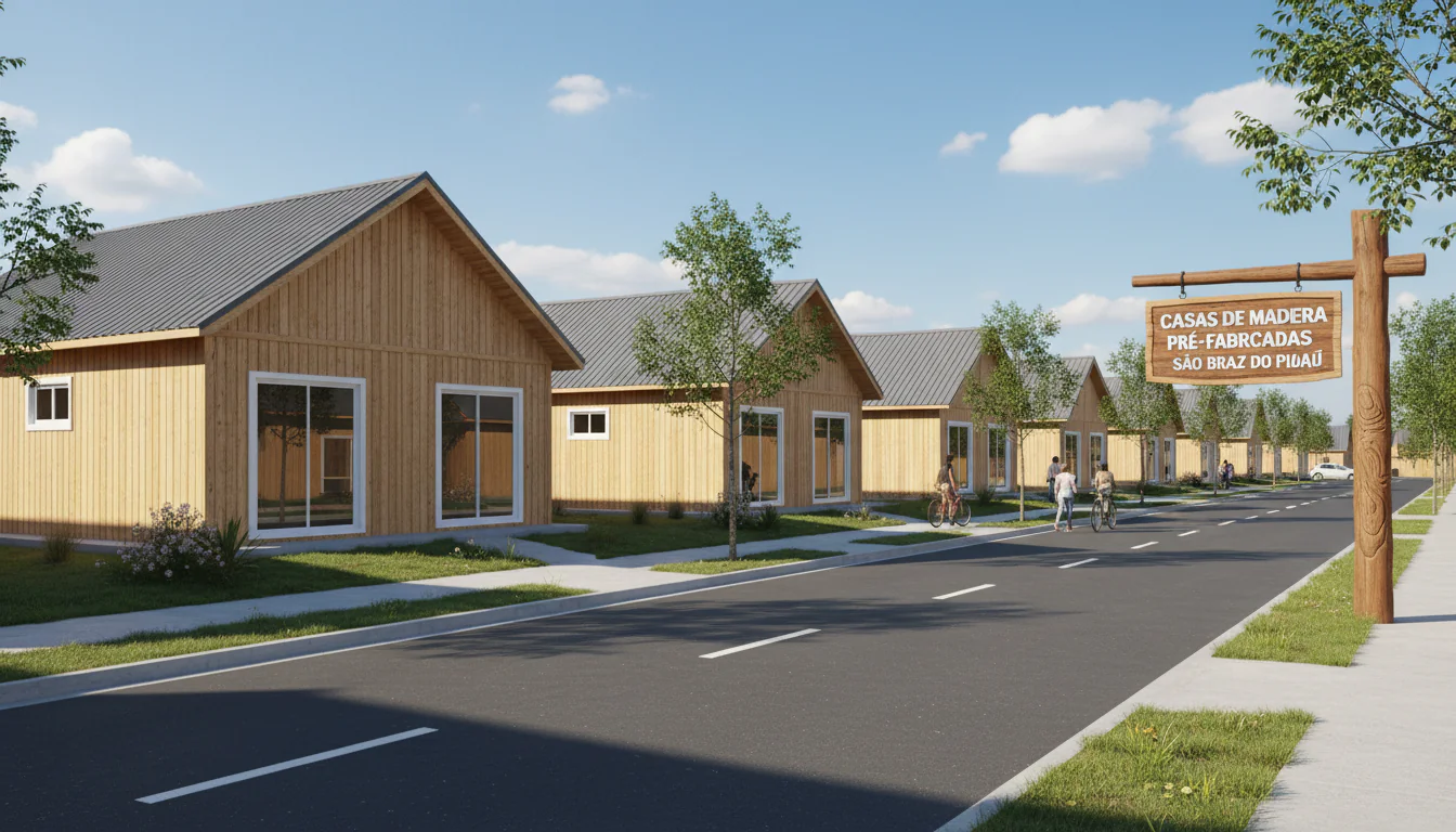Casas de Madeira Pré-Fabricadas em São Braz do Piauí – PI Casas de Madeira Pré-Fabricadas em São Braz do Piauí – PI