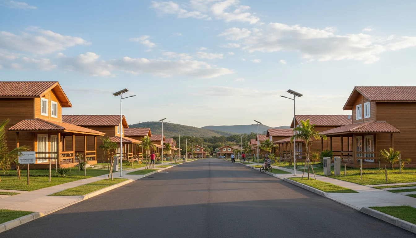 Casas de Madeira Pré-Fabricadas em Alegrete do Piauí – PI