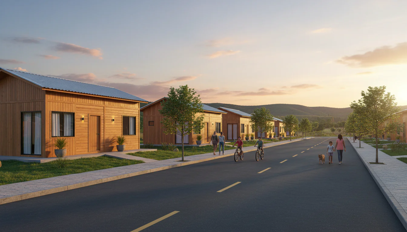 Casas de Madeira Pré-Fabricadas em Queimada Nova – PI