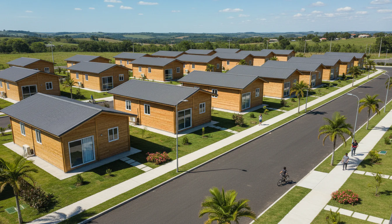 Casas de Madeira Pré-Fabricadas em São José do Divino – PI