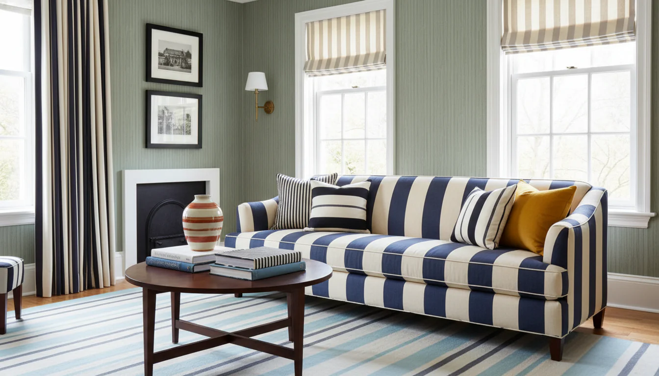 Listras na decoração: como usar e ideias