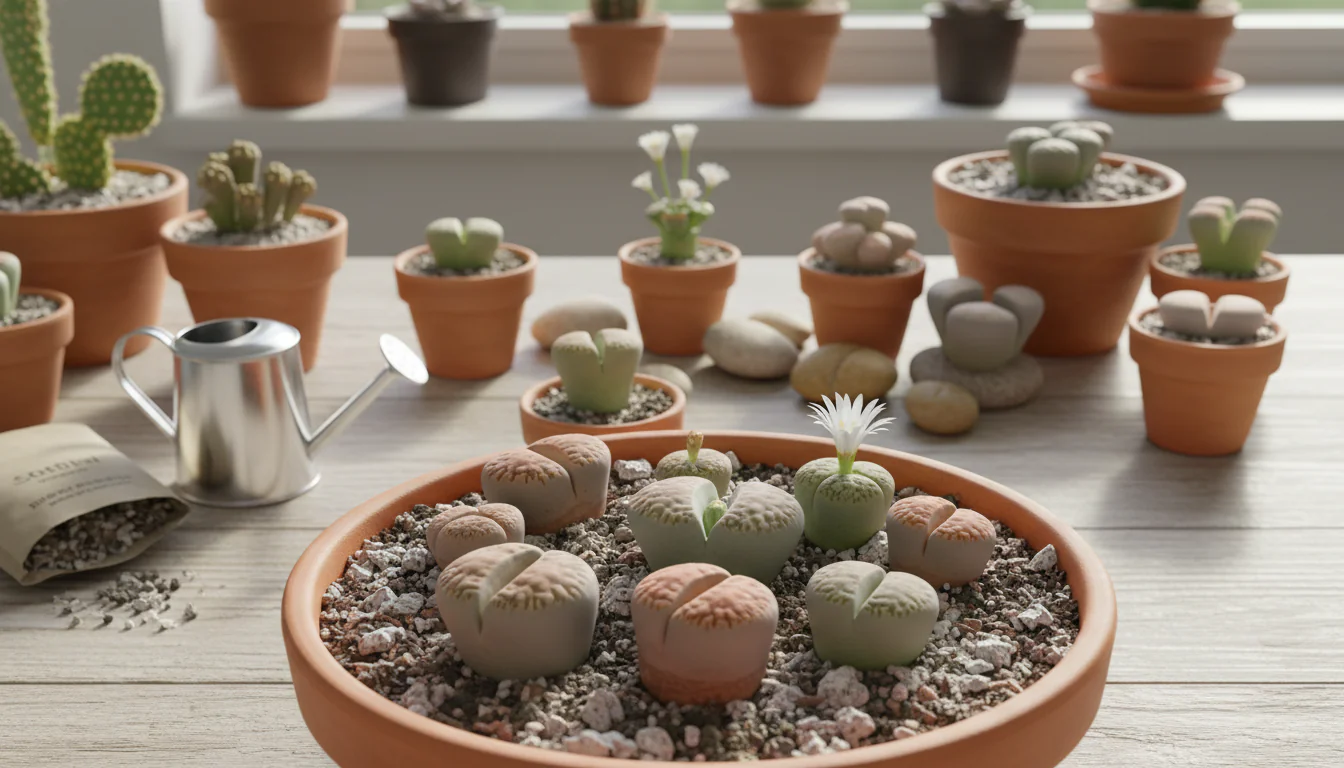 Lithops: como cuidar e fotos para conhecer Lithops: como cuidar e fotos para conhecer