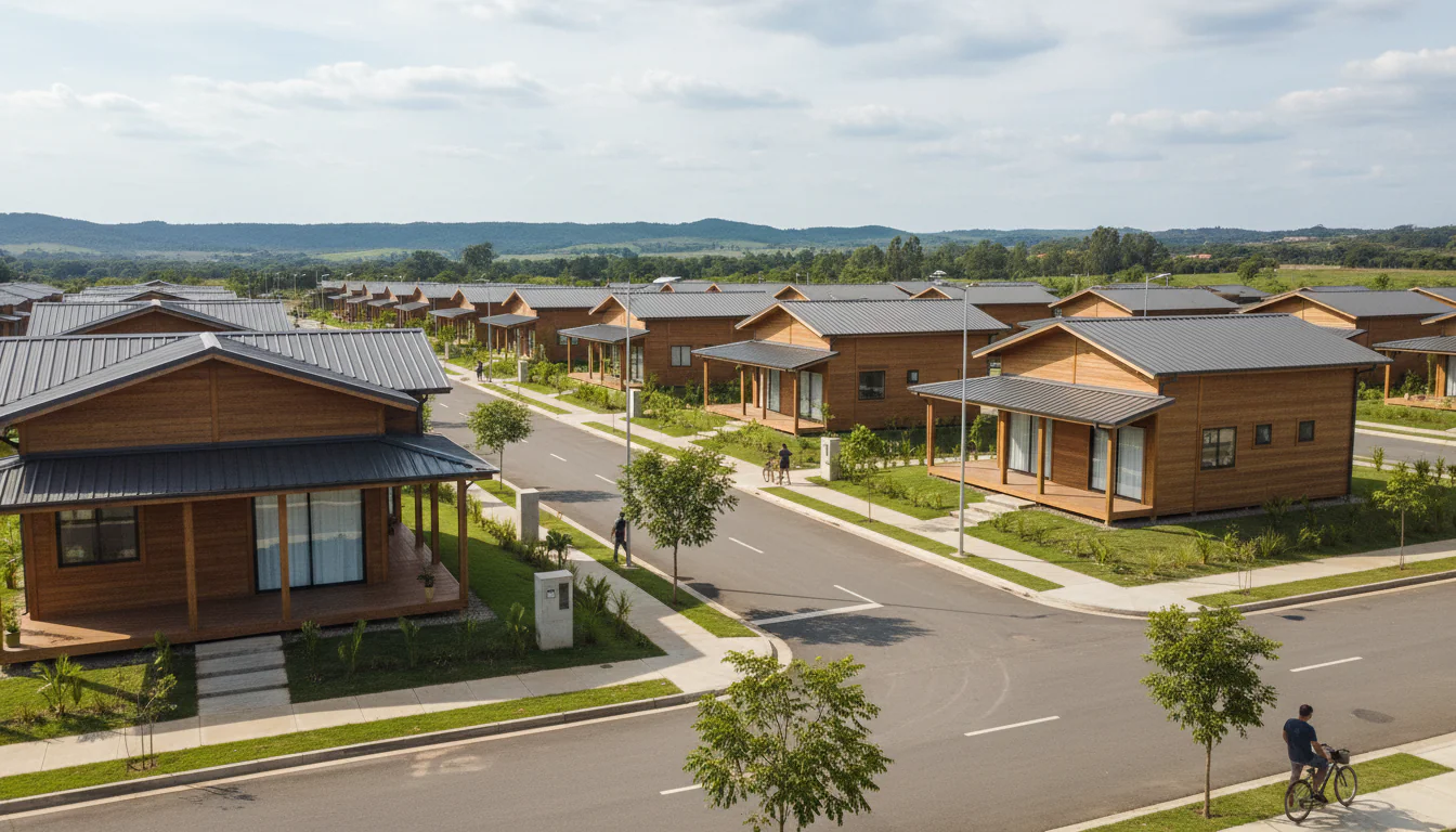 Casas de Madeira Pré-Fabricadas em Agrestina – PE