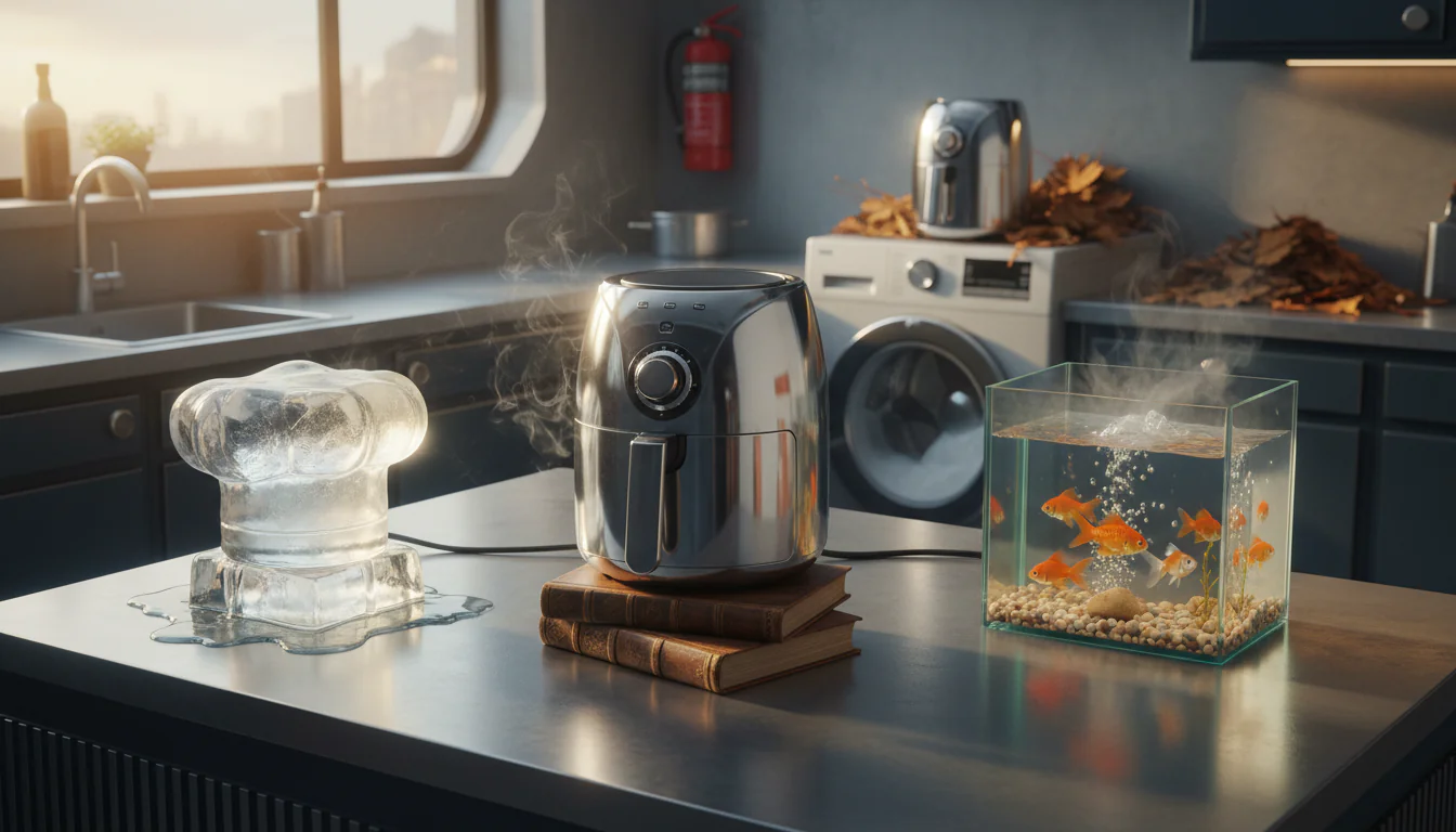 Veja lugares onde nunca: deve colocar air fryer