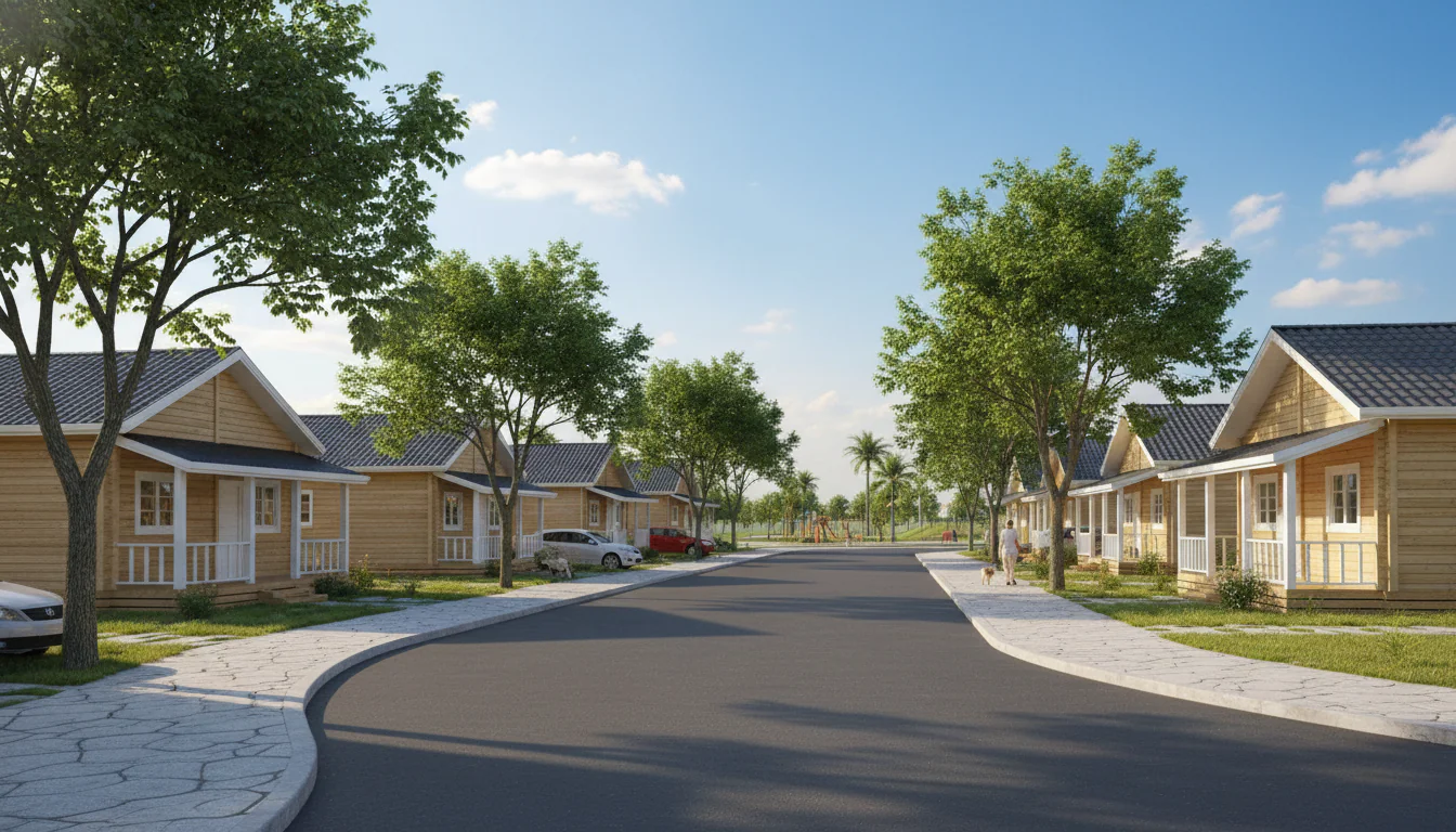 Casas de Madeira Pré-Fabricadas em Águas Belas – PE