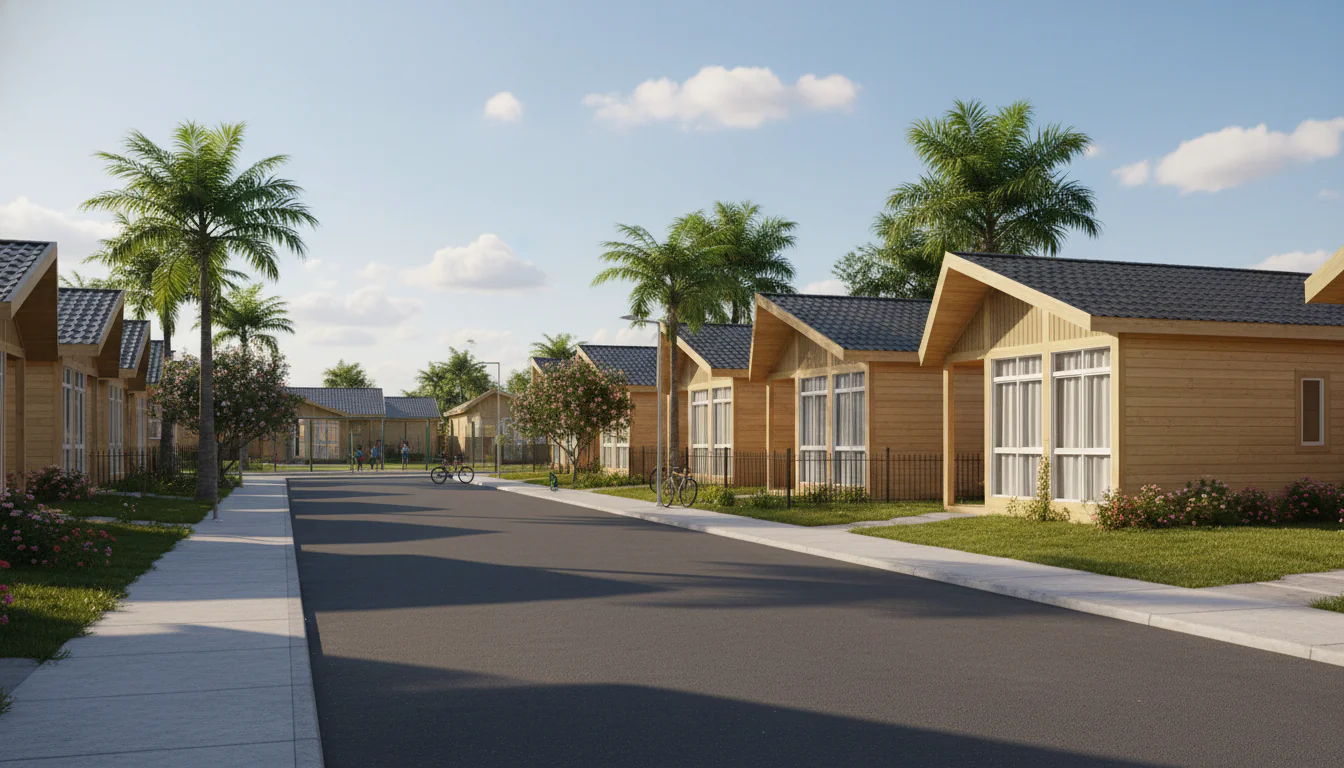 Casas de Madeira Pré-Fabricadas em Altinho – PE