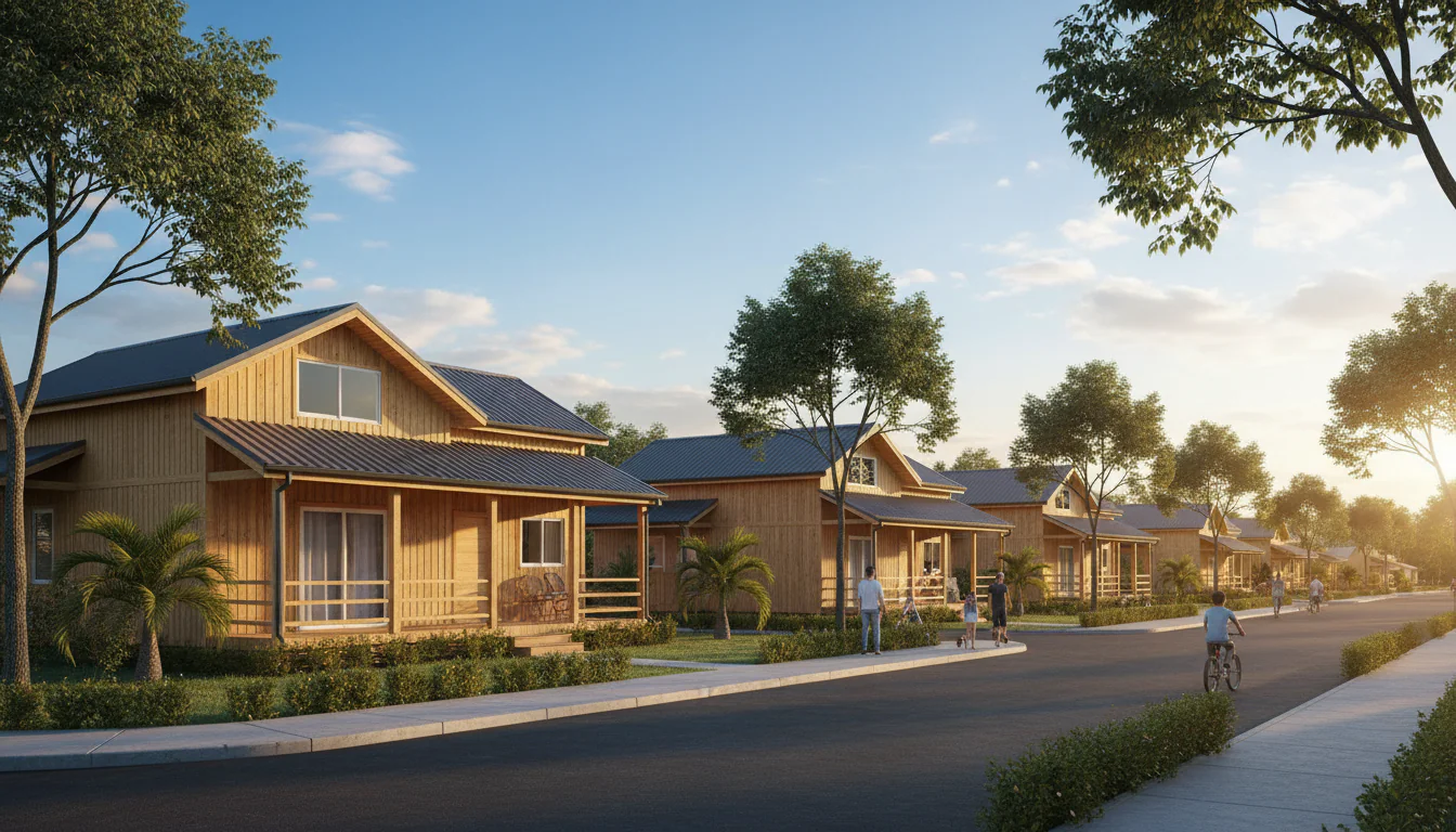 Casas de Madeira Pré-Fabricadas em Amaraji – PE