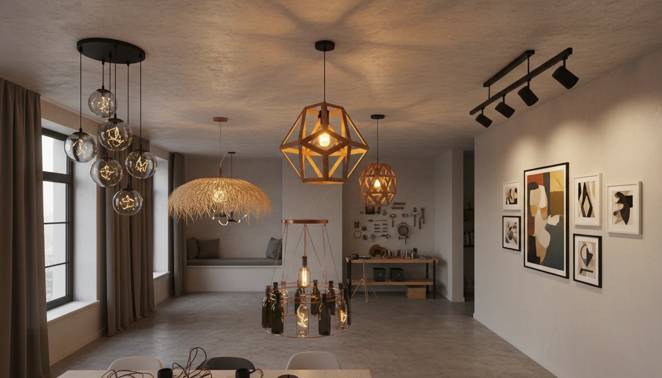 Luminária de teto: ideias e tutoriais incríveis