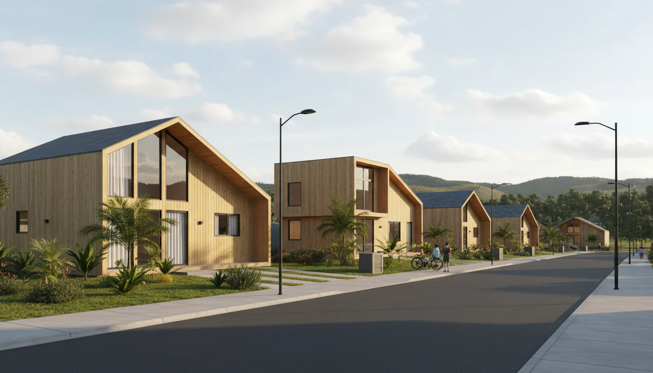 Casas de Madeira Pré-Fabricadas em Belo Jardim – PE