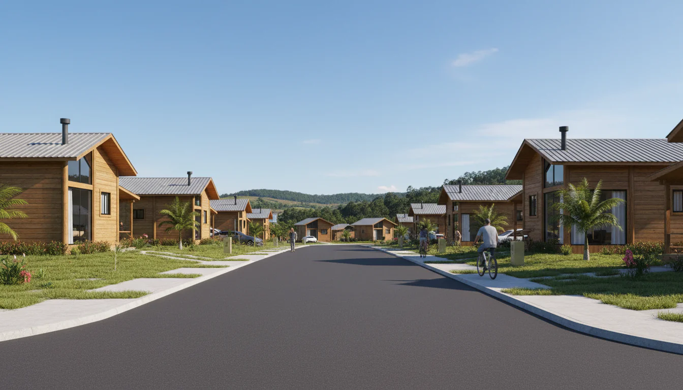 Casas de Madeira Pré-Fabricadas em Brejão – PE Casas de Madeira Pré-Fabricadas em Brejão – PE