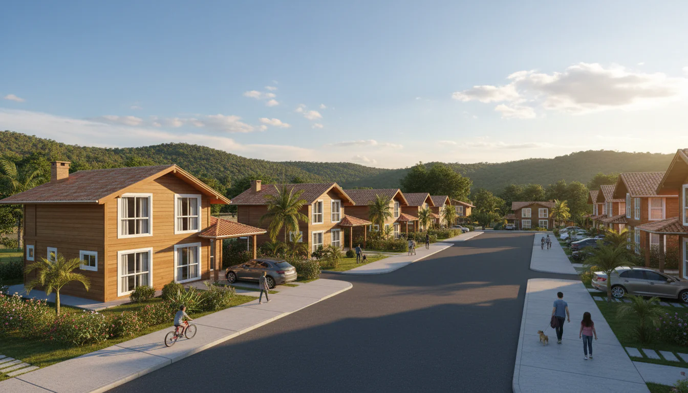 Casas de Madeira Pré-Fabricadas em Brejo da Madre de Deus – PE