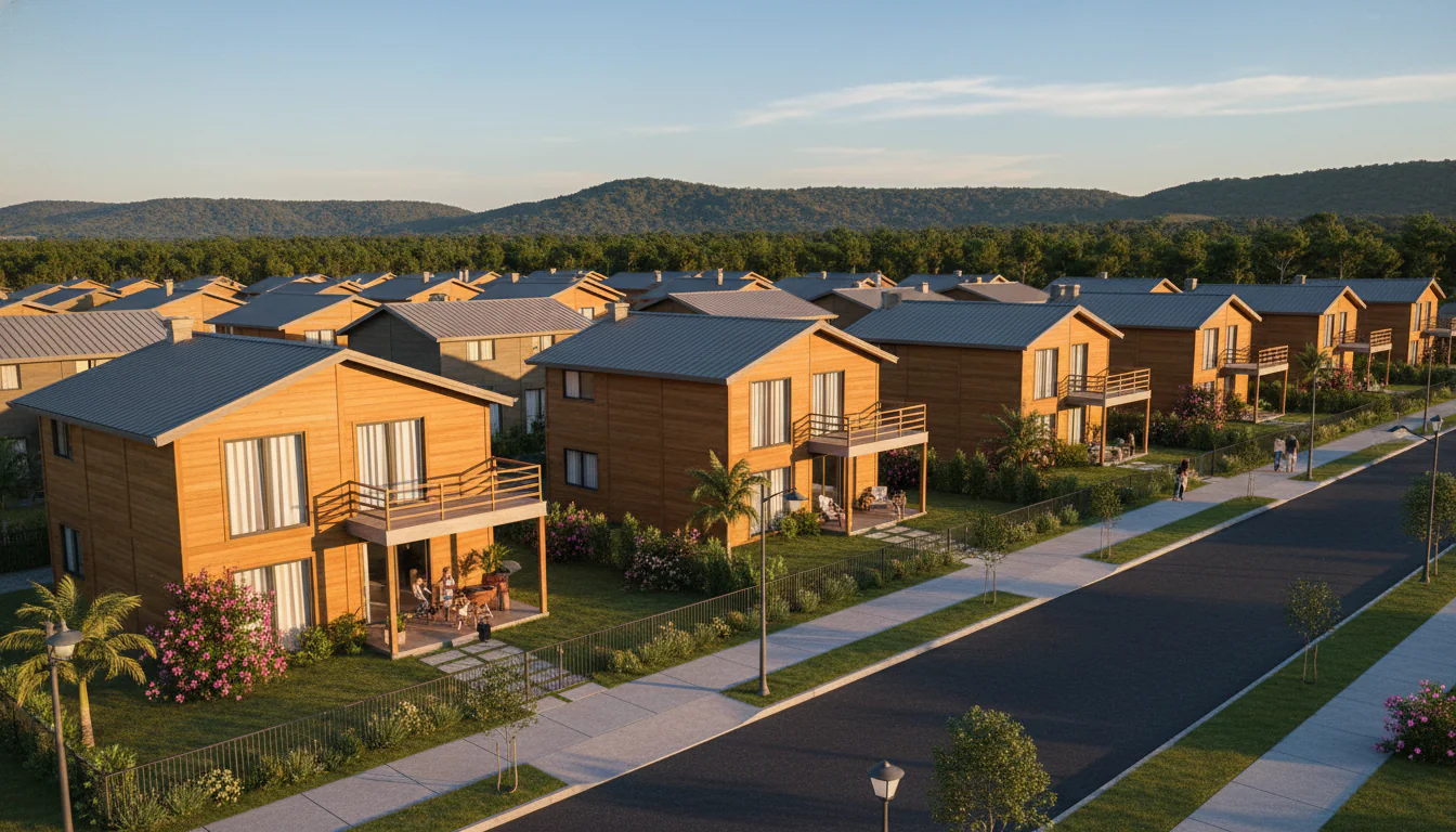 Casas de Madeira Pré-Fabricadas em Cabo de Santo Agostinho – PE