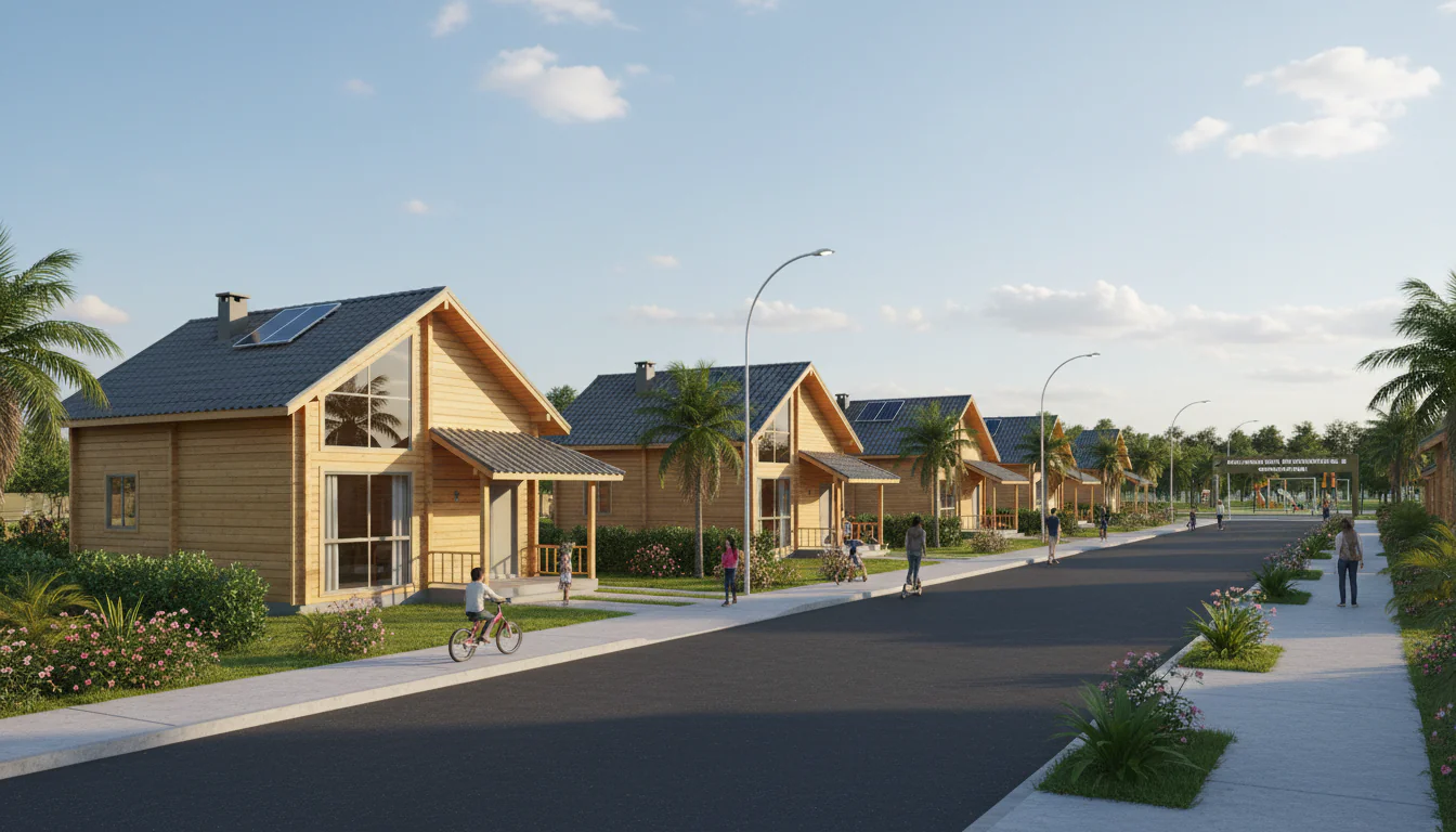 Casas de Madeira Pré-Fabricadas em Cabrobó – PE