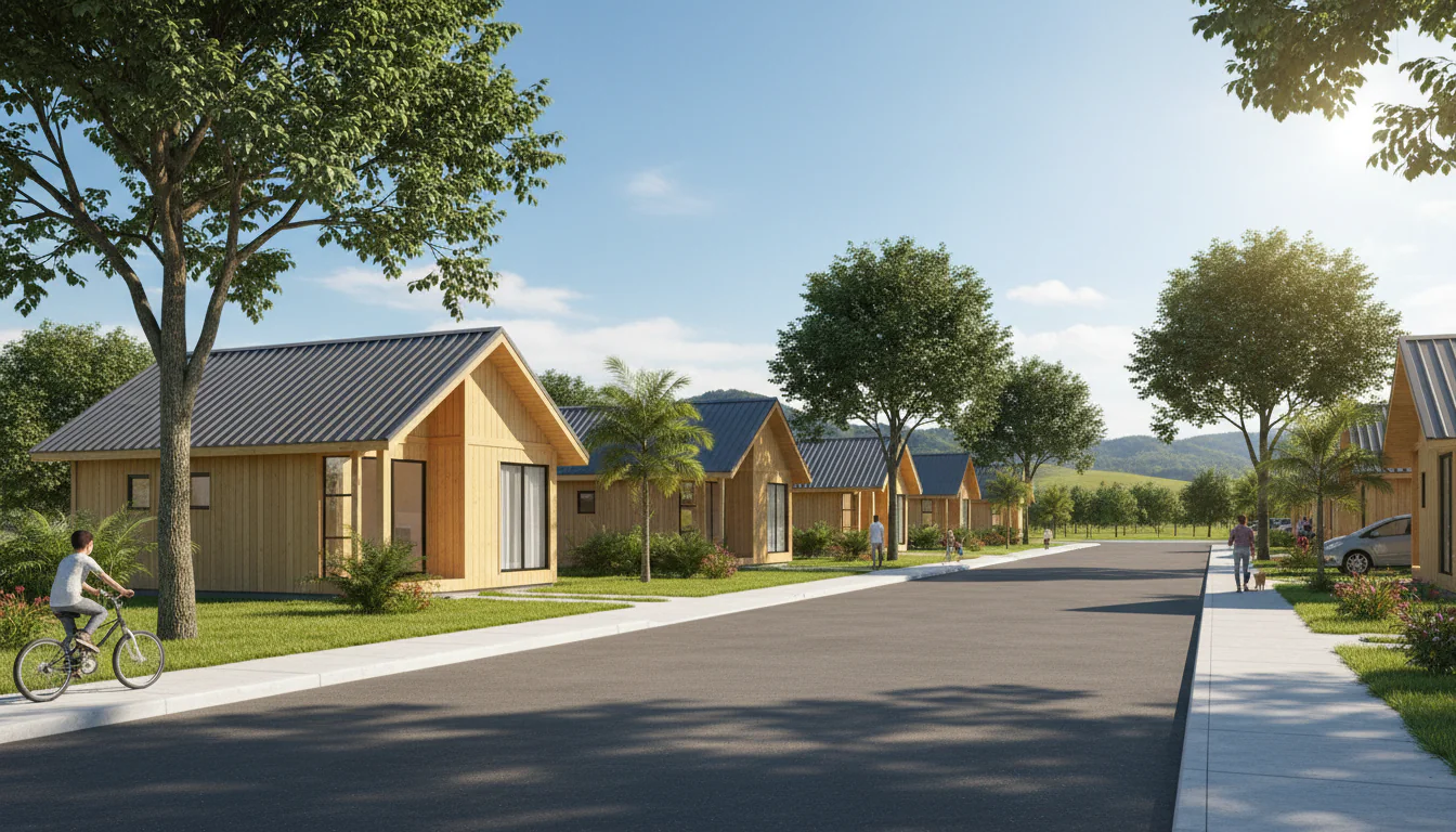 Casas de Madeira Pré-Fabricadas em Camocim de São Félix – PE