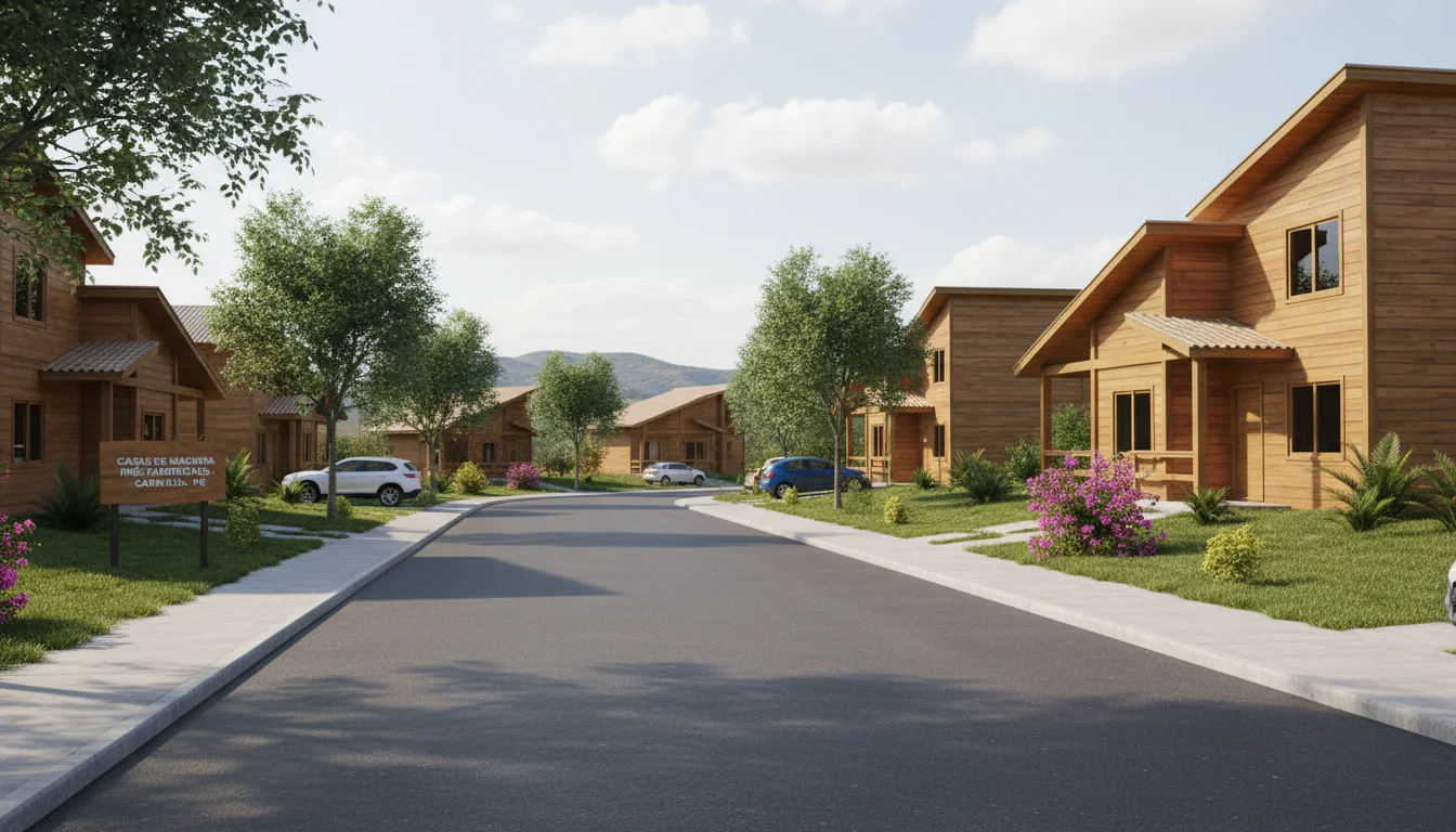 Casas de Madeira Pré-Fabricadas em Carnaíba – PE