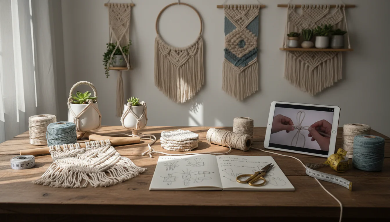 Macramê: tutoriais e ideias criativas para conhecer Macramê: tutoriais e ideias criativas para conhecer