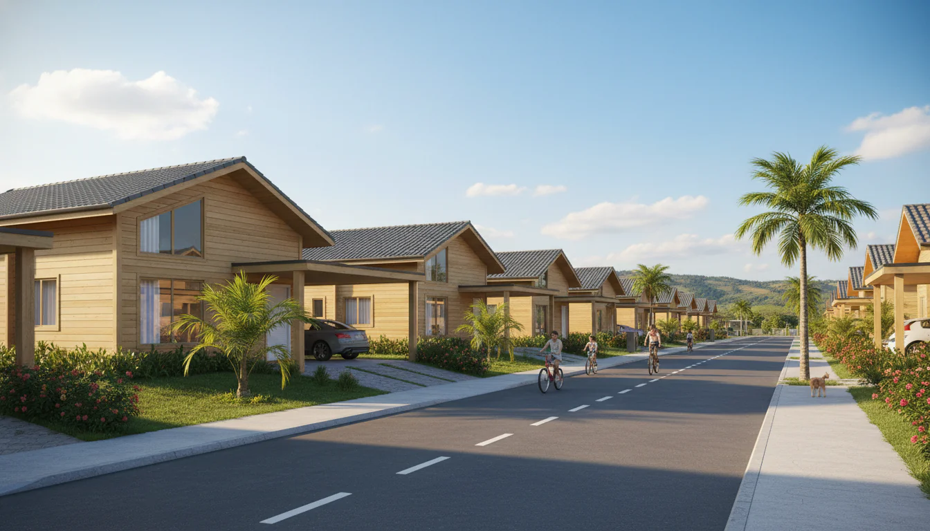 Casas de Madeira Pré-Fabricadas em Feira Nova – PE