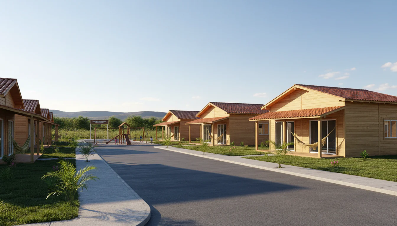 Casas de Madeira Pré-Fabricadas em Ibimirim – PE Casas de Madeira Pré-Fabricadas em Ibimirim – PE