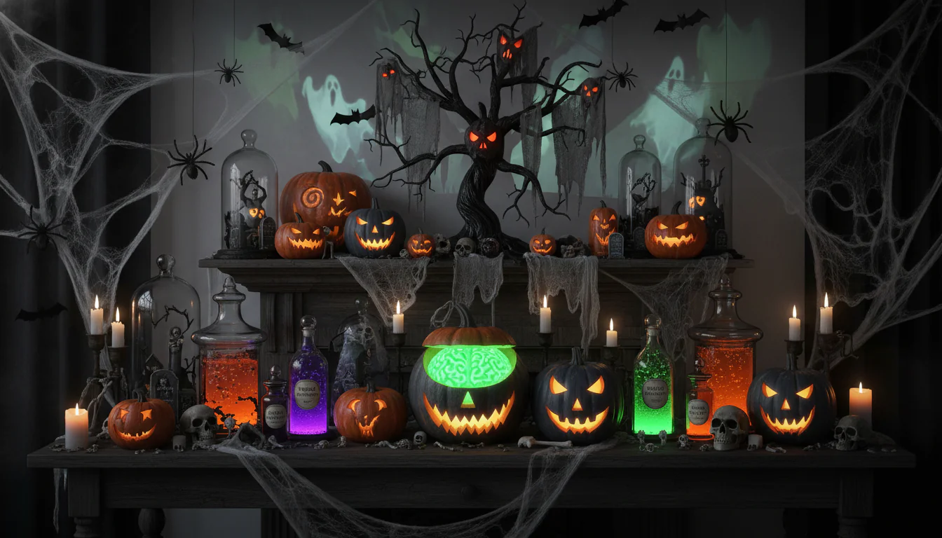 Enfeites de Halloween: ideias para assustar na decoração Enfeites de Halloween: ideias para assustar na decoração
