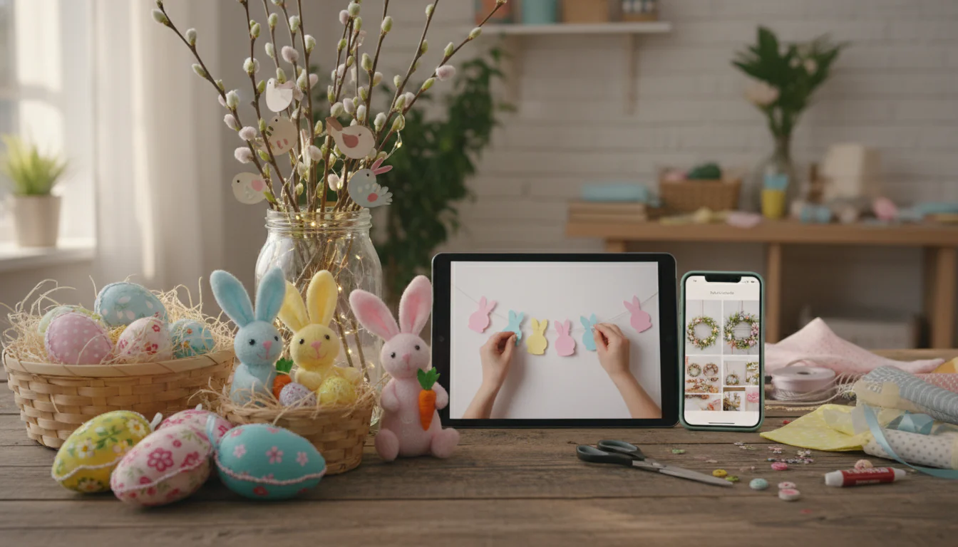 Enfeites de Páscoa: fotos e vídeos com tutoriais Enfeites de Páscoa: fotos e vídeos com tutoriais