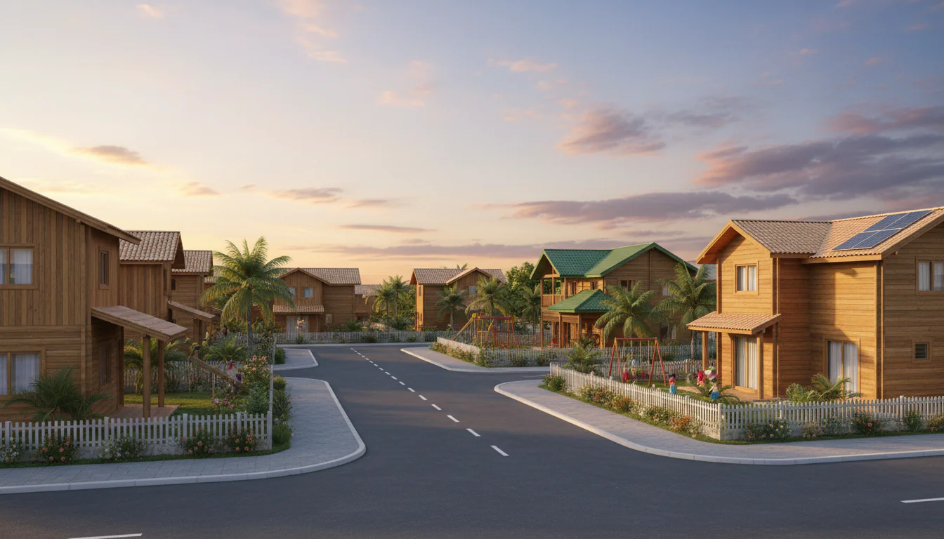 Casas de Madeira Pré-Fabricadas em Ipubi – PE Casas de Madeira Pré-Fabricadas em Ipubi – PE