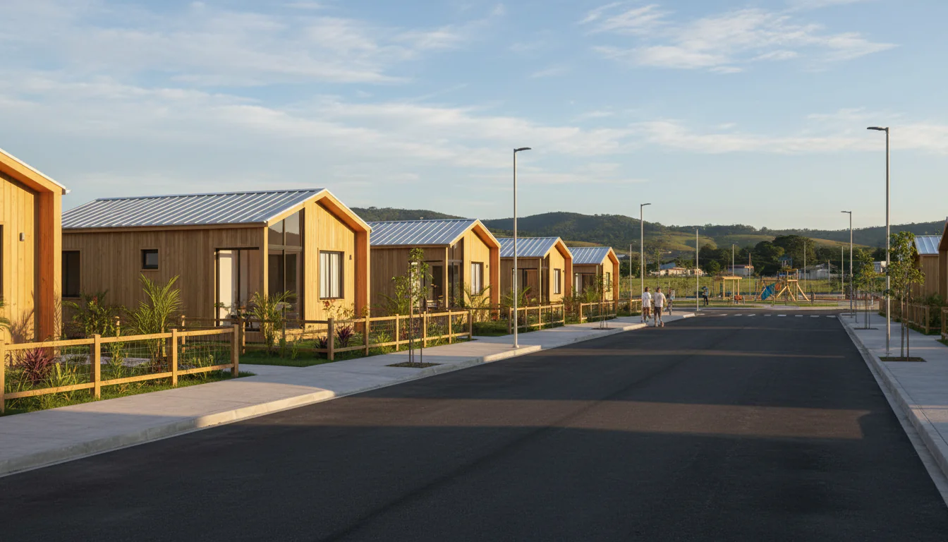 Casas de Madeira Pré-Fabricadas em Itaquitinga – PE Casas de Madeira Pré-Fabricadas em Itaquitinga – PE