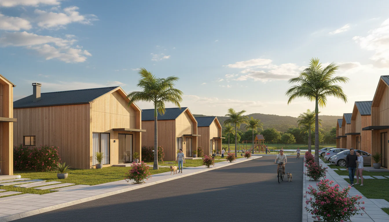 Casas de Madeira Pré-Fabricadas em Jupi – PE Casas de Madeira Pré-Fabricadas em Jupi – PE