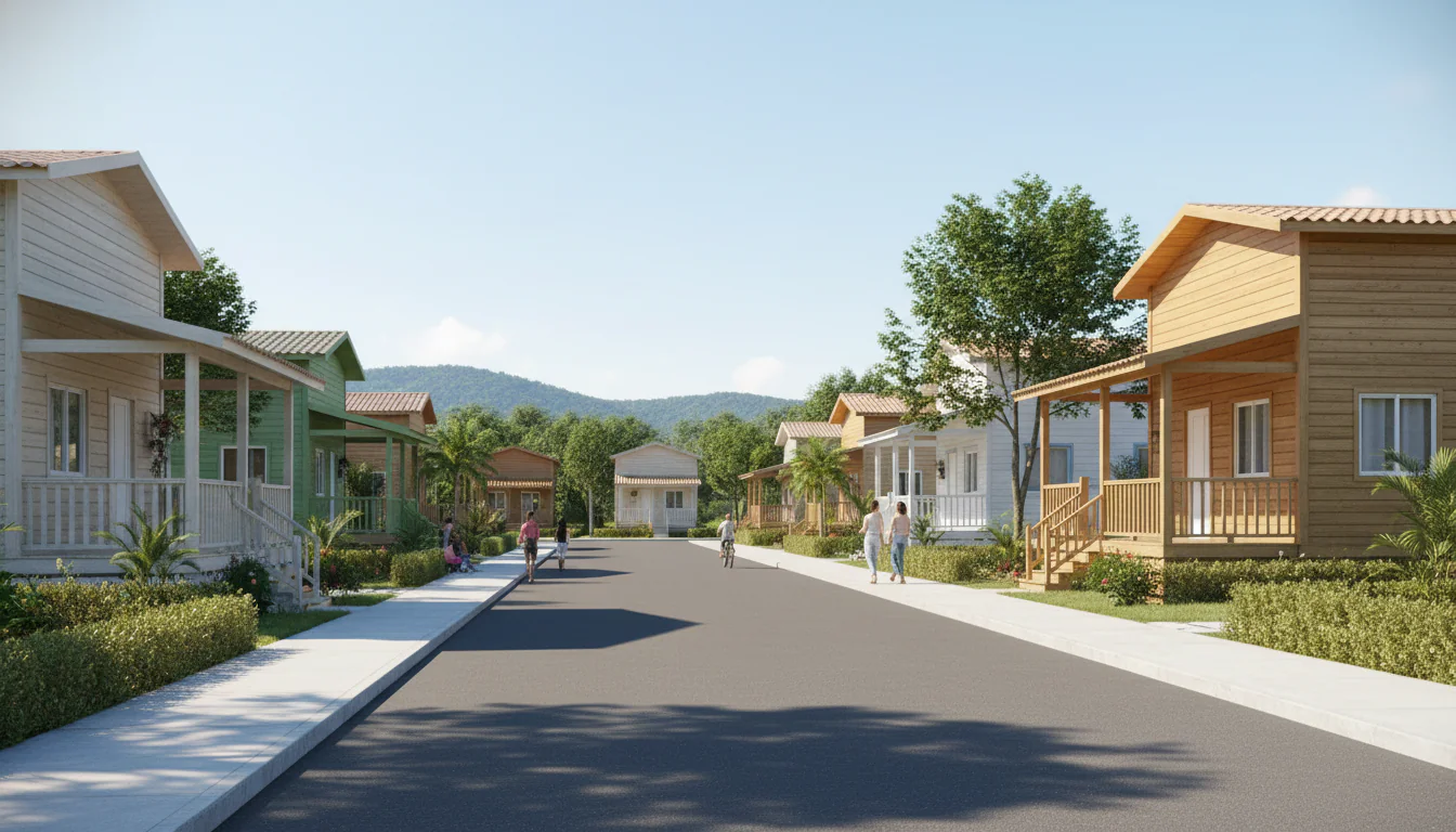 Casas de Madeira Pré-Fabricadas em Jurema – PE