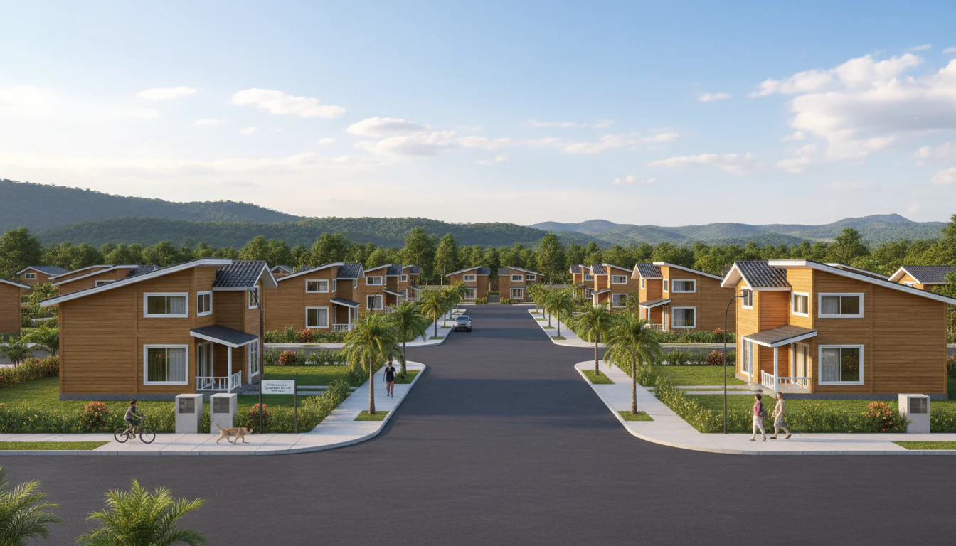 Casas de Madeira Pré-Fabricadas em Lagoa de Itaenga – PE