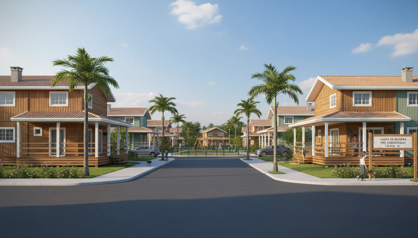 Casas de Madeira Pré-Fabricadas em Lajedo – PE