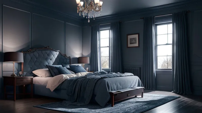 10 Dicas de Decoração com Cores Escurecidas para Quartos: Criar um Ambiente Romântico!