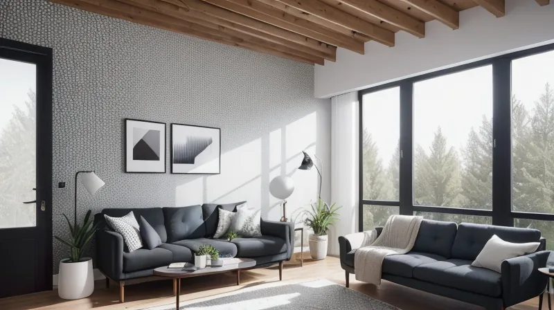 10 Ideias de Decoração com Papel de Parede Moderno para Salas e Quartos
