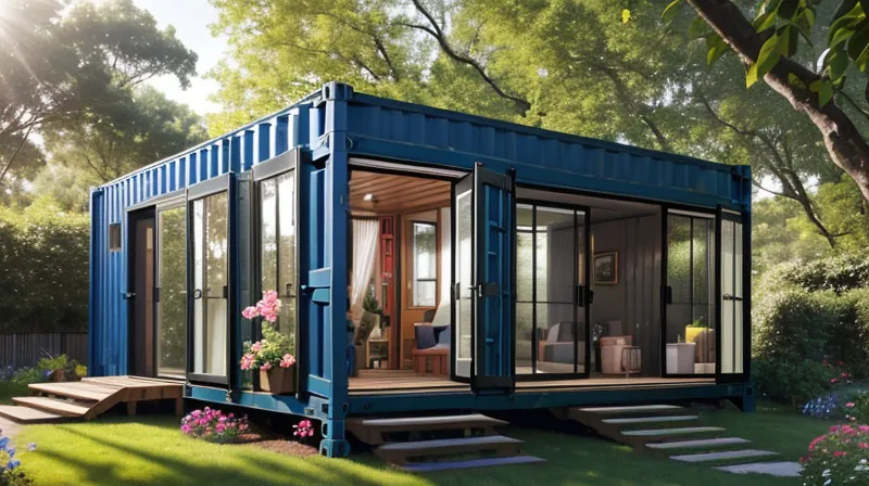 Casa em Container: A Opção Sustentável e Esteticamente Surpreendente para Você!