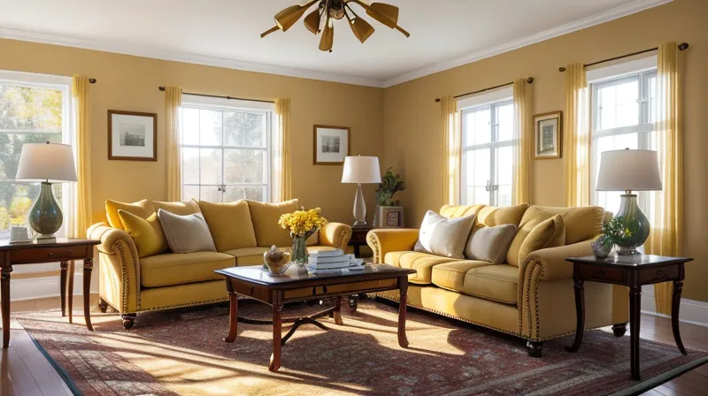 Decoração com Cor Mostarda: Dicas de Estilo para um Ambiente Aconchegante
