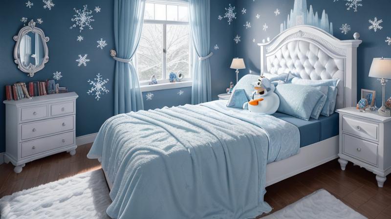 10 Ideias para Projetos de Decoração de Quarto com Tema Frozen 10 Ideias para Projetos de Decoração de Quarto com Tema Frozen