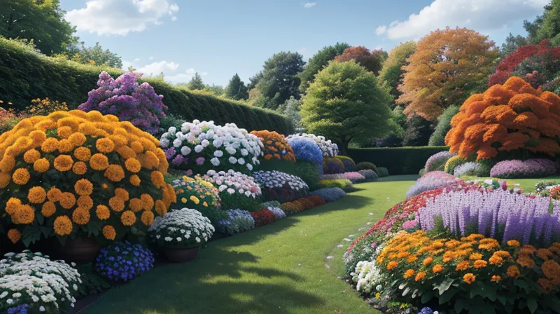 5 Dicas de Paisagismo para Uma Estonteante Exibição de Flores em Outono no Seu Jardim