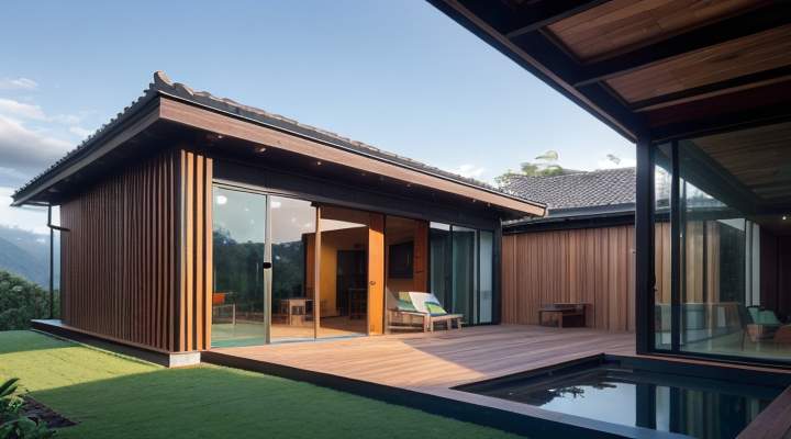 Casas de Madeira Pré-Fabricadas em Algodão de Jandaíra – PB Casas de Madeira Pré-Fabricadas em Algodão de Jandaíra – PB