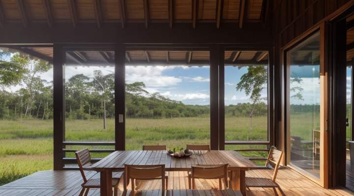 Casas de Madeira Pré-Fabricadas em Alto Boa Vista – MT