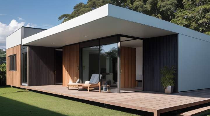 Casas de Madeira Pré-Fabricadas em Alumínio – SP