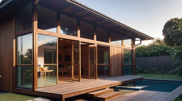 Casas de Madeira Pré-Fabricadas em Aramina – SP