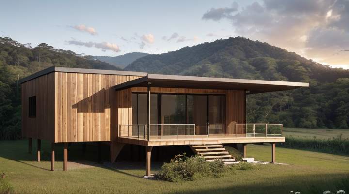 Casas de Madeira Pré-Fabricadas em Braço do Norte – SC Casas de Madeira Pré-Fabricadas em Braço do Norte – SC