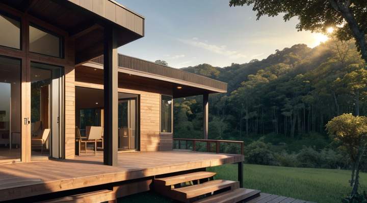 Casas de Madeira Pré-Fabricadas em Cachoeira Dourada – MG