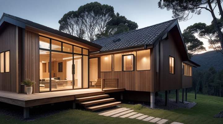 Casas de Madeira Pré-Fabricadas em Caiçara – RS Casas de Madeira Pré-Fabricadas em Caiçara – RS