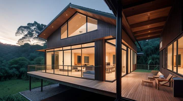 Casas de Madeira Pré-Fabricadas em Cataguases – MG