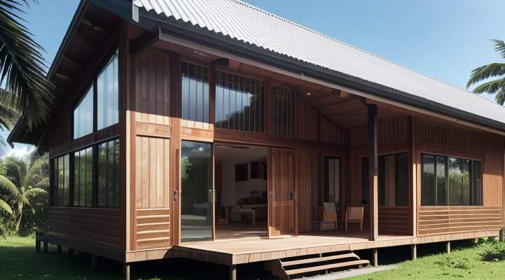 Casas de Madeira Pré-Fabricadas em Chaval – CE