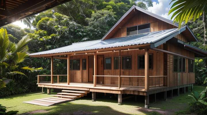 Casas de Madeira Pré-Fabricadas em Coité do Nóia – AL